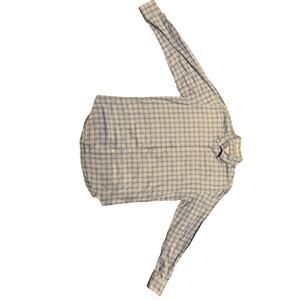 Peter‎ Millar Long Sleeve Button Down Shirt Light Blue/ Dark Blue Men's Large